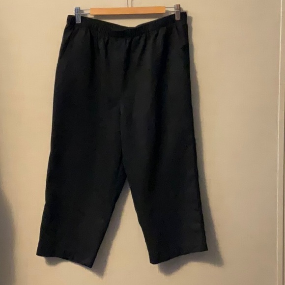Alia Black Capris - Picture 1 of 4